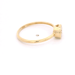 Anillo de Oro Amarillo 18K Punto de Luz