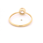 Anillo de Oro Amarillo 18K Punto de Luz