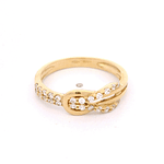 Anillo de Oro Amarillo 18K Cinturón