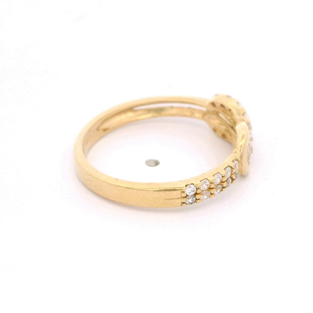 Anillo de Oro Amarillo 18K Cinturón