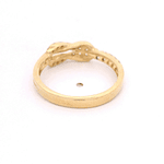 Anillo de Oro Amarillo 18K Cinturón