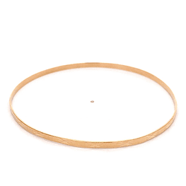 Pulsera de Oro Amarillo 18K Esclava Rígida Tallada