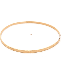 Pulsera de Oro Amarillo 18K Esclava Rígida Tallada