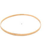 Pulsera de Oro Amarillo 18K Esclava Rígida Tallada