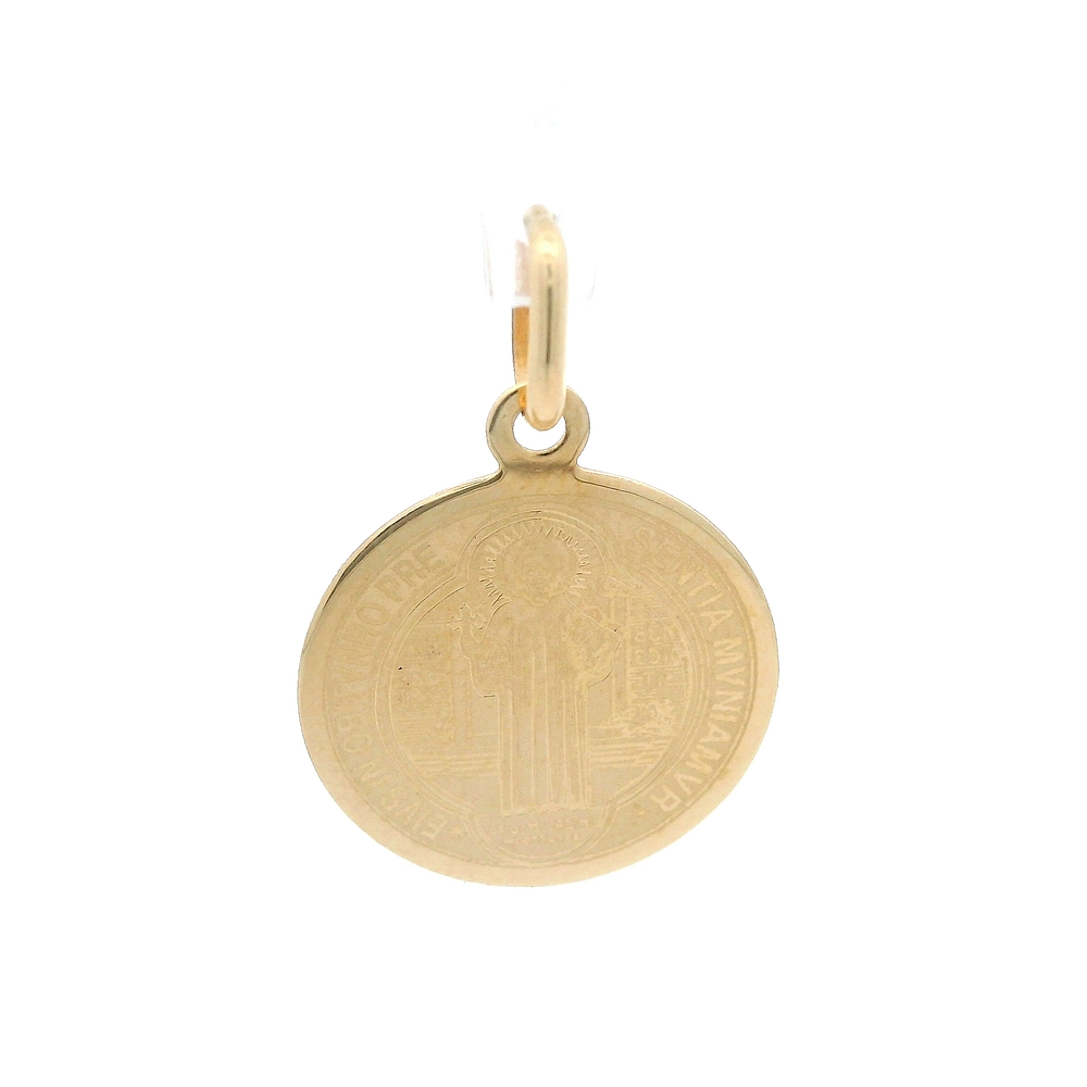 Colgante de Oro Amarillo 18K San Benito