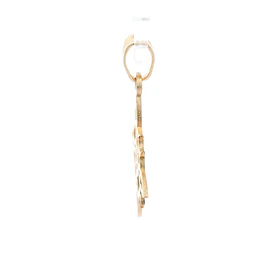 Colgante de Oro Amarillo 18K Nudo de Bruja