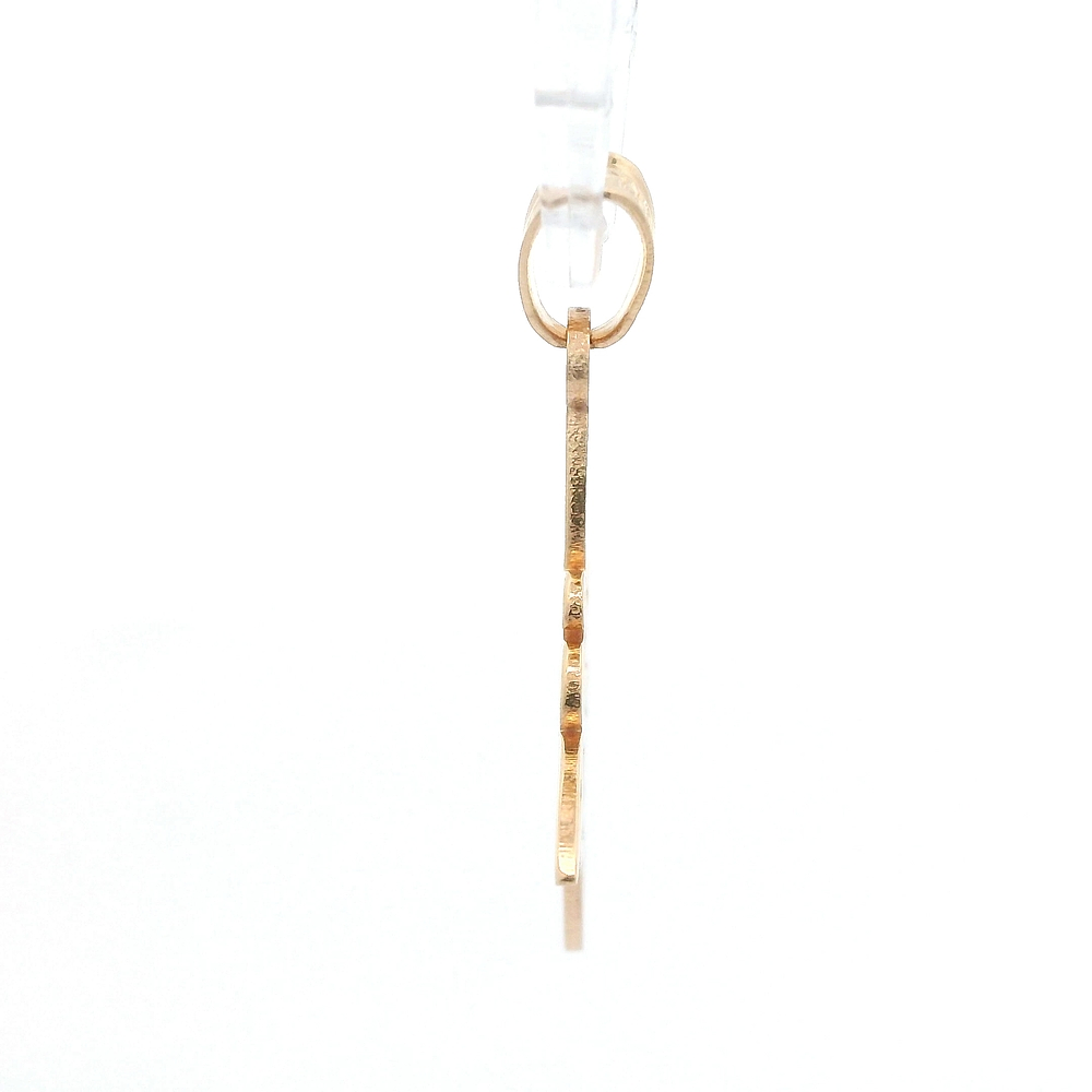 Colgante de Oro Amarillo 18K Nudo de Bruja