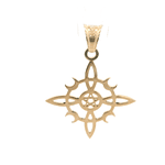 Colgante de Oro Amarillo 18K Nudo de Bruja