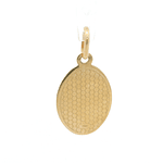 Colgante de Oro Amarillo 18K Virgen Maria