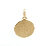 Colgante de Oro Amarillo 18K San Benito