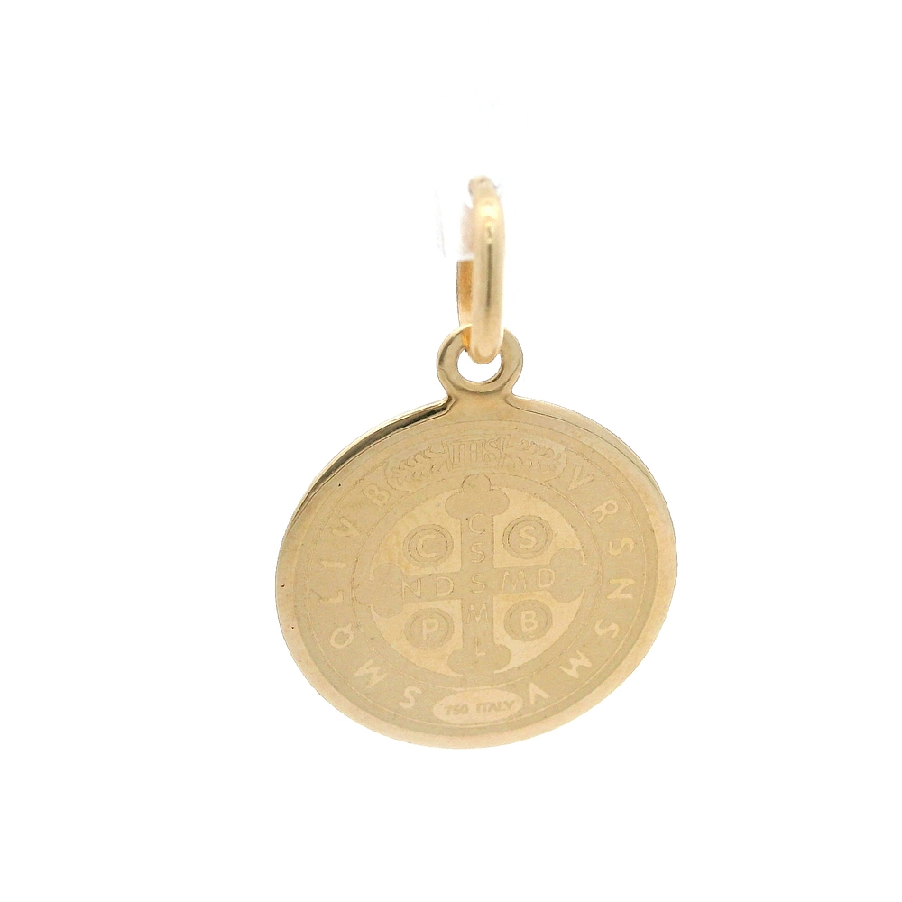 Colgante de Oro Amarillo 18K San Benito