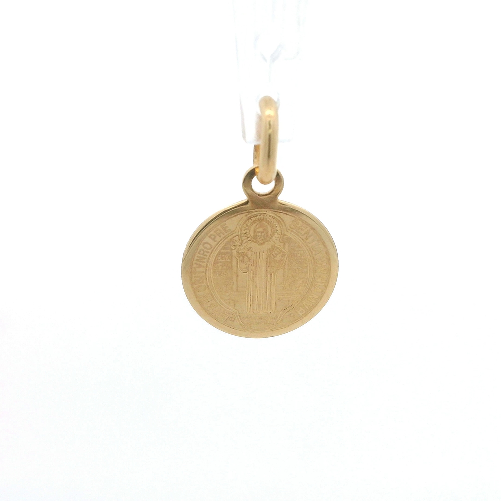 Colgante de Oro Amarillo 18K San Benito