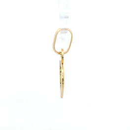 Colgante de Oro Amarillo 18K Corazón Calado
