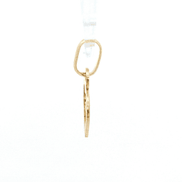 Colgante de Oro Amarillo 18K Corazón Calado