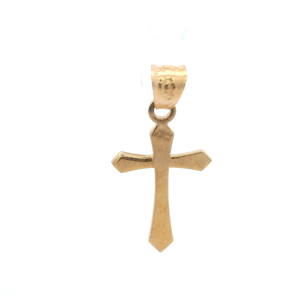 Colgante de Oro Amarillo 18K Cruz