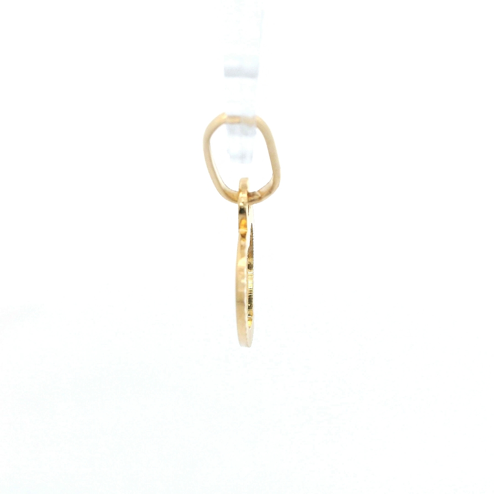 Colgante de Oro Amarillo 18K Corazón Calado