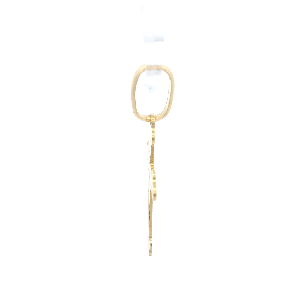 Colgante de Oro Amarillo 18K Cruz Ortodoxa