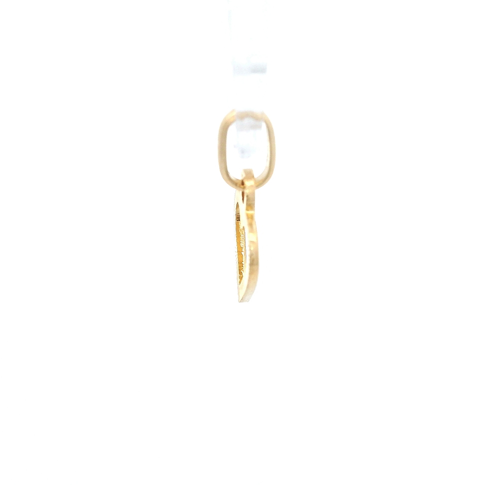 Colgante de Oro Amarillo 18K Corazón con Valier