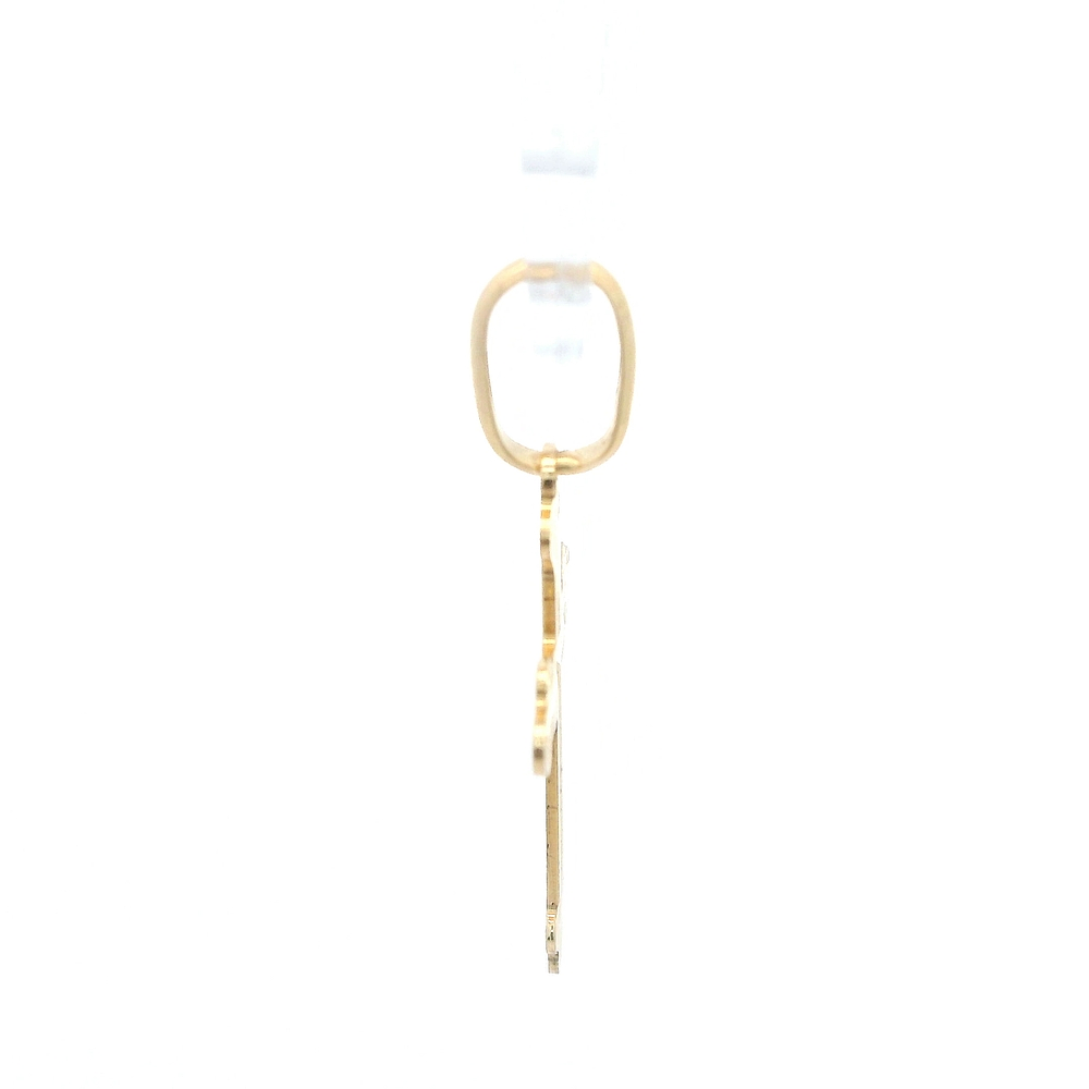 Colgante de Oro Amarillo 18K Cruz Ortodoxa