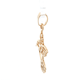 Colgante de Oro Amarillo 18K Paloma Calada con Valier