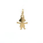 Colgante de Oro Amarillo 18K Niña