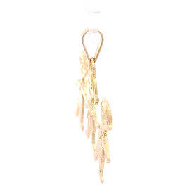 Colgante de Oro Amarillo 18K Niños Tallados con Valier