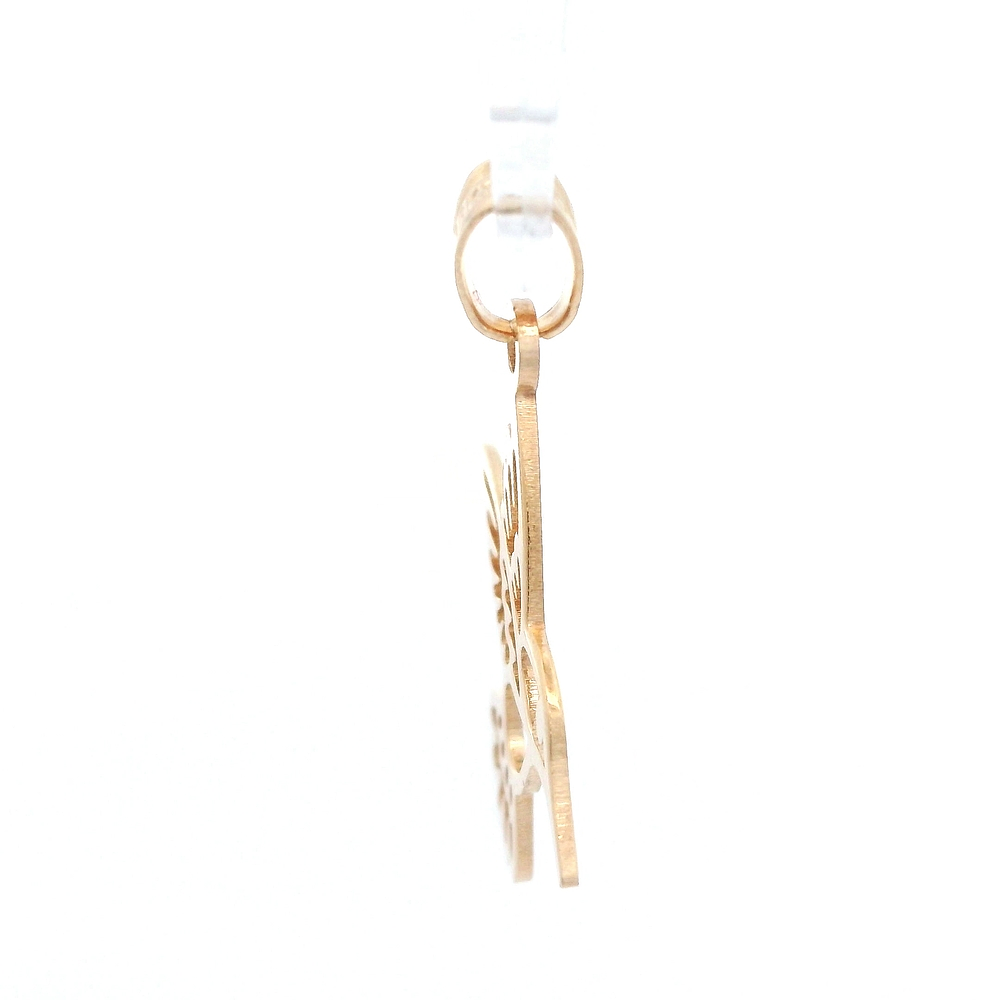 Colgante de Oro Amarillo 18K Paloma Calada con Valier