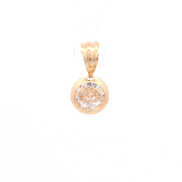 Colgante de Oro Amarillo 18K Punto de Luz