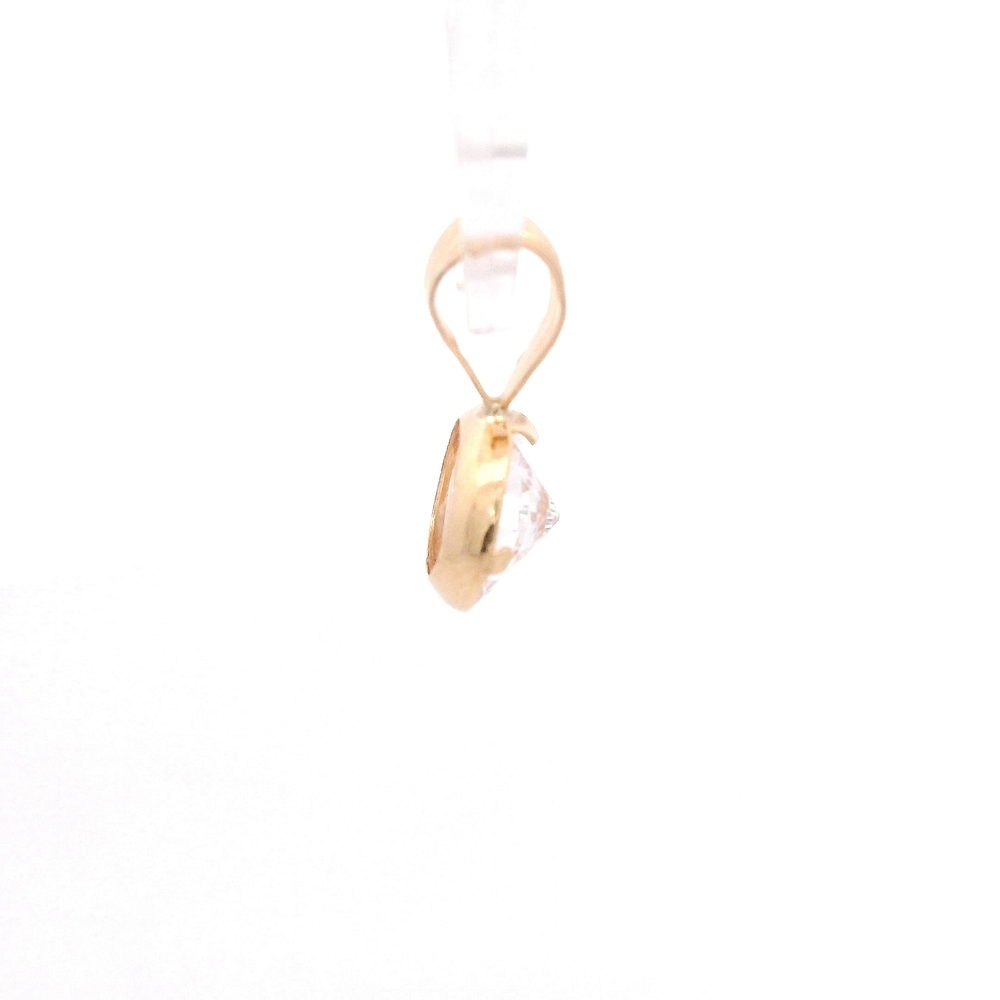 Colgante de Oro Amarillo 18K Punto de Luz