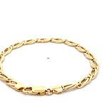 Pulsera de Oro Amarillo 18K Ojo de Perdiz