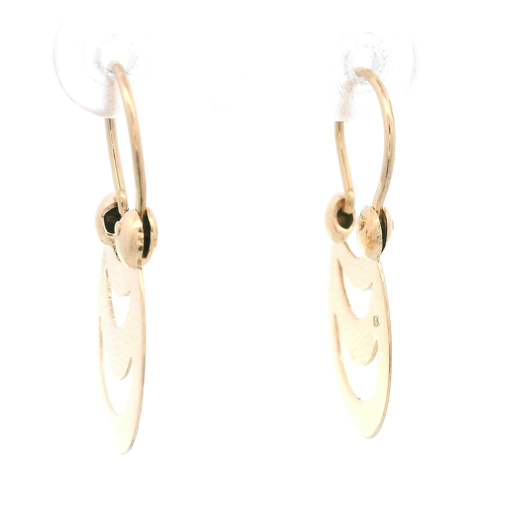 Aros de Oro Amarillo 18K Araucanos