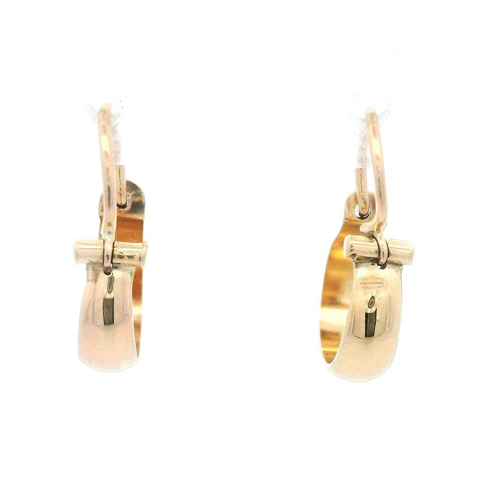 Aros de Oro Amarillo 18K Botes