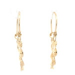 Aros de Oro Amarillo 18K Espiral