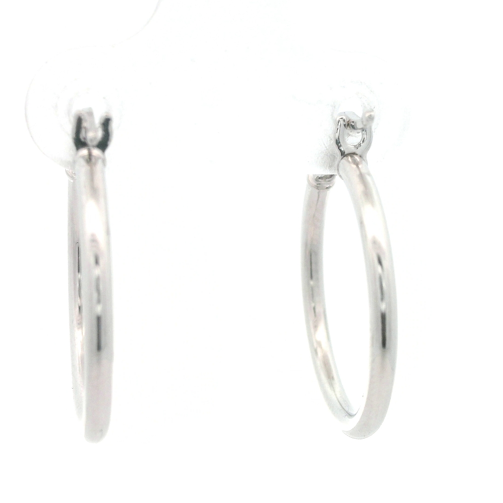 Aros de Oro Amarillo 18K Tubular