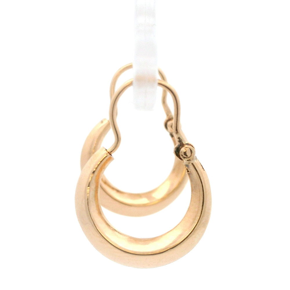 Aros de Oro Amarillo 18K Argentinos