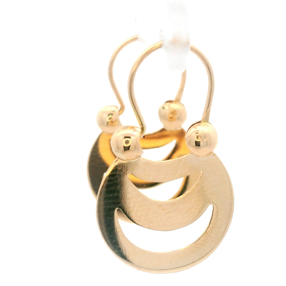 Aros de Oro Amarillo 18K Araucanos