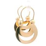 Aros de Oro Amarillo 18K Araucanos