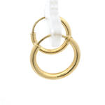 Aros de Oro Amarillo 18K Tubular