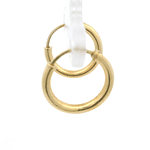 Aros de Oro Amarillo 18K Tubular