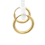 Aros de Oro Amarillo 18K Tubular