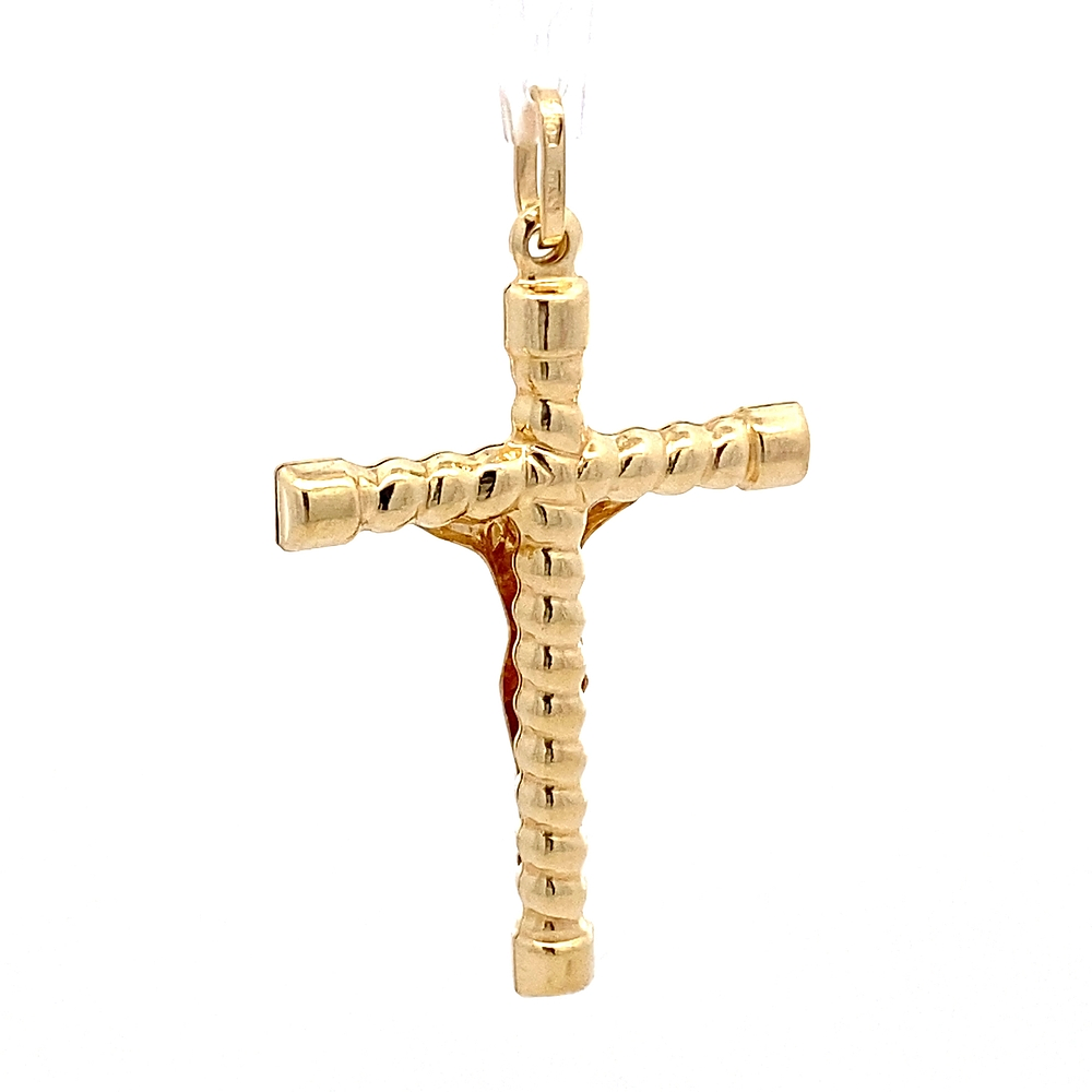 Colgante de Oro Amarillo 18K Crucifijo