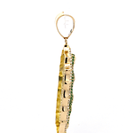 Colgante de Oro Amarillo 18K Virgen de Guadalupe con Micropiedras Fucsias, Verdes e Incoloras