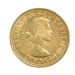 Moneda De Oro Soberano 1962 Reino Unido Elizabeth II