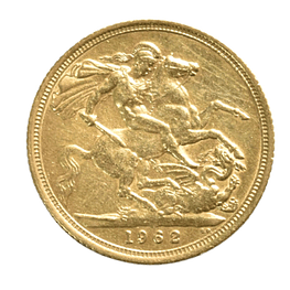 Moneda De Oro Soberano 1962 Reino Unido Elizabeth II