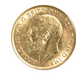 Moneda Medio Soberano De Oro Reino Unido 1892
