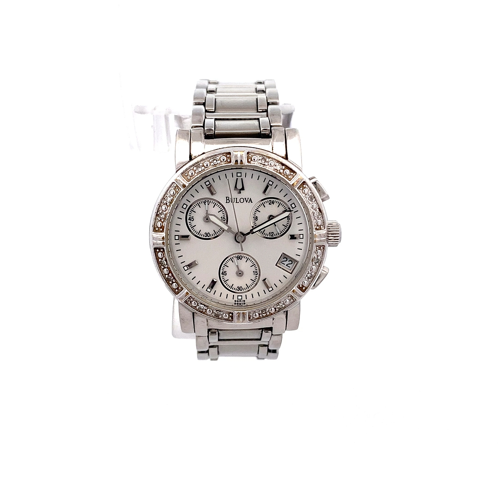 Reloj Bulova Diamond Mujer 96R19