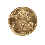 Moneda de Oro 1 Soberano Reino Unido 1979 Isabel II