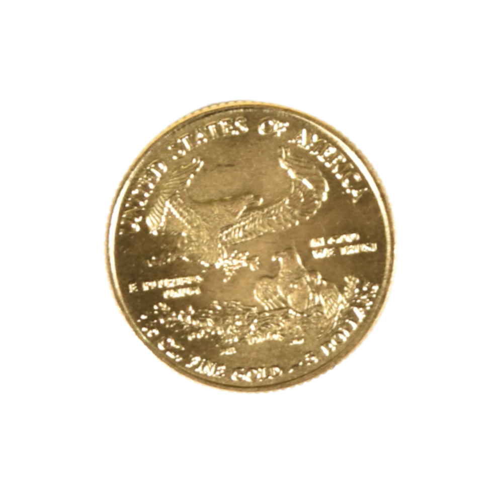 Moneda de Oro 5 Dollars Estados Unidos 2016 Liberty