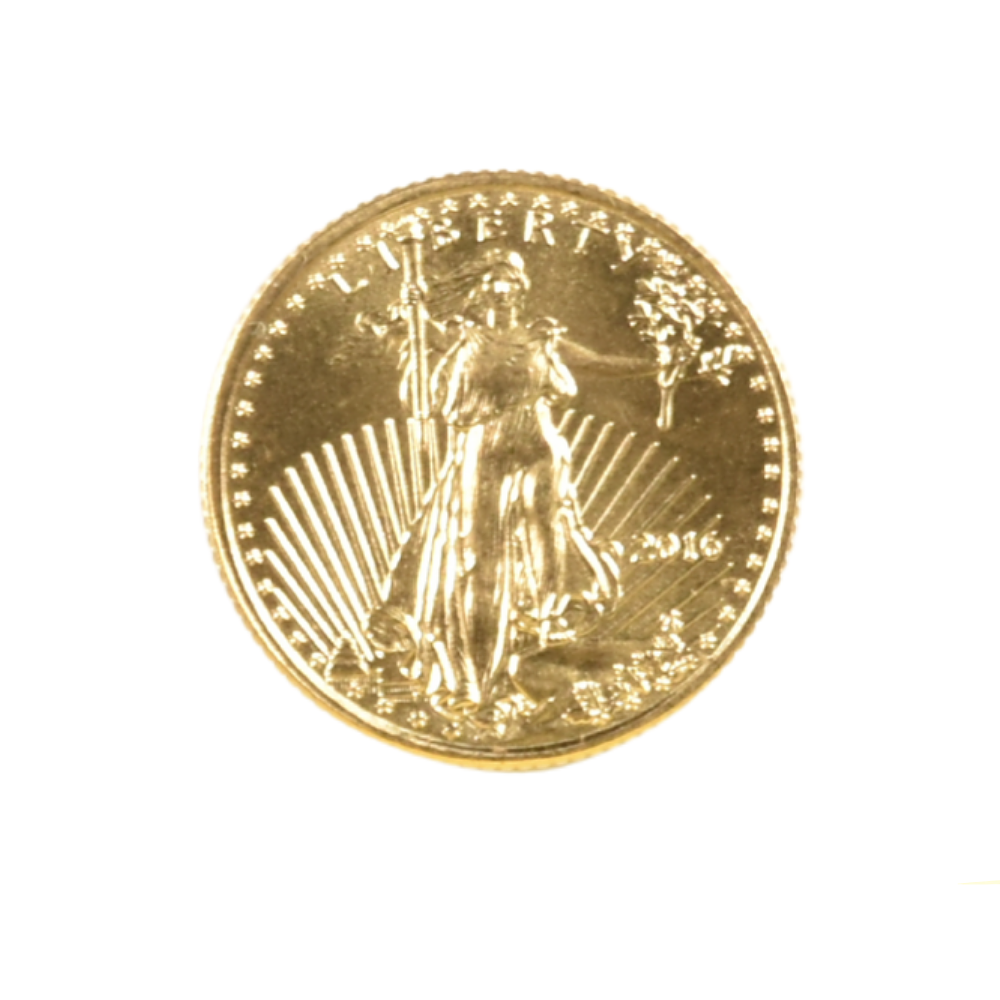 Moneda de Oro 5 Dollars Estados Unidos 2016 Liberty