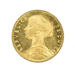 Moneda de Oro 20 Pesos Chile 1915
